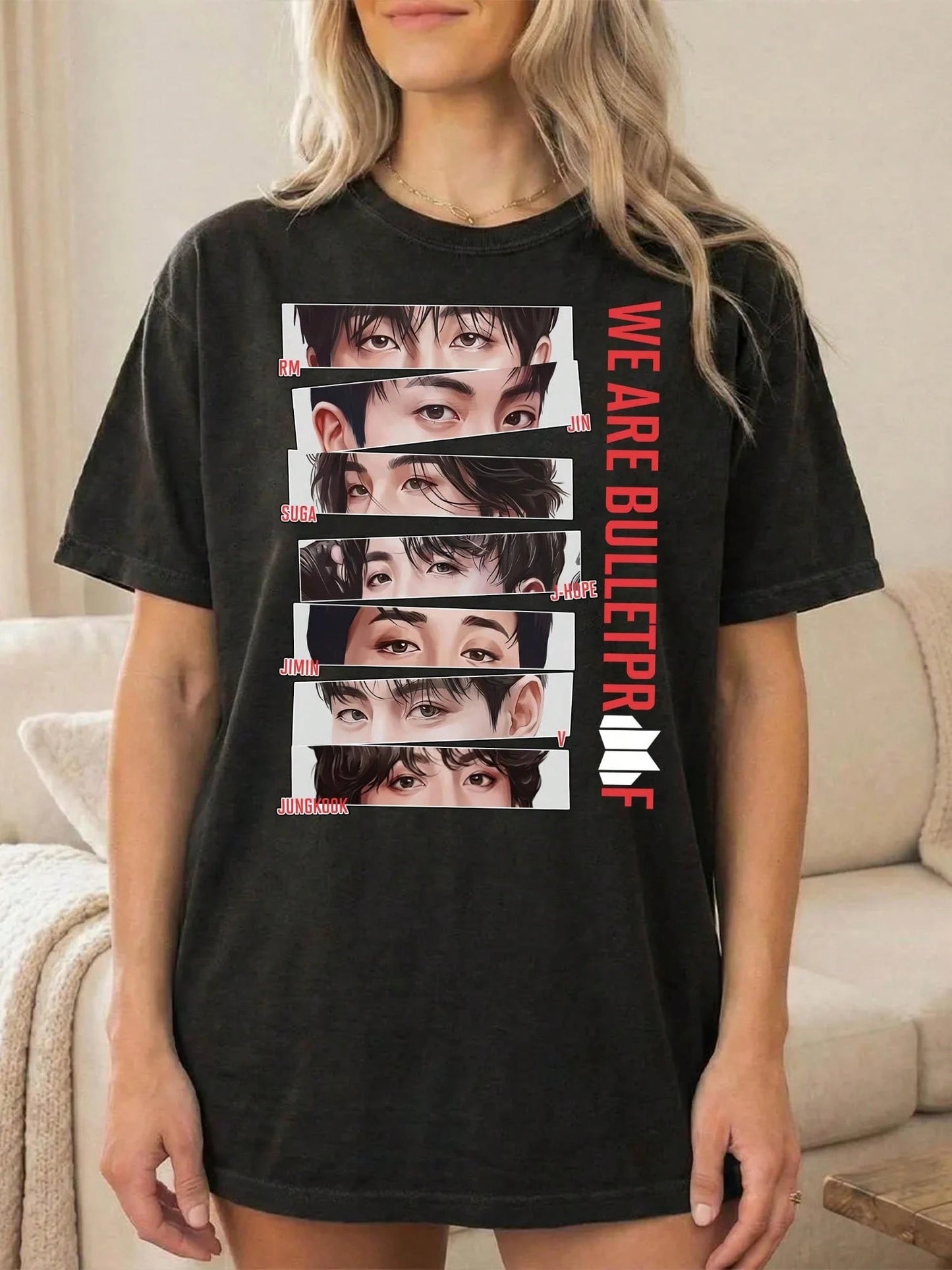 BTS We Are Bulletproof Tour 2026 T-shirt