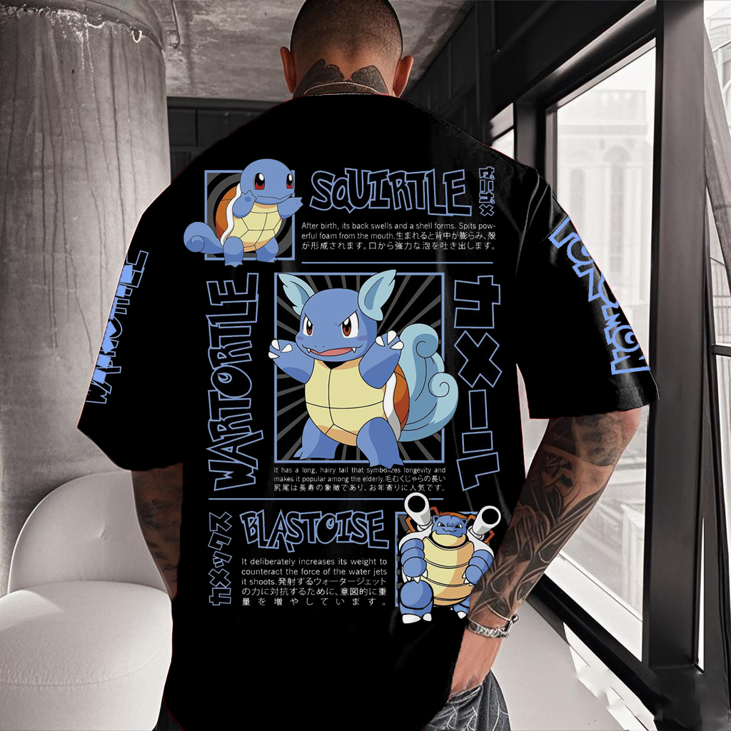 Pokémon Unisex Tee Anime Inspired Vintage T-Shirt