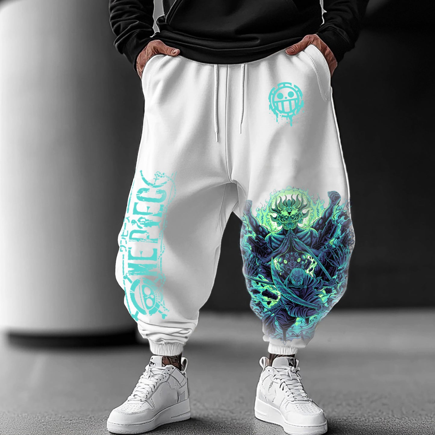 Unisex Anime Inspired Vintage Pants丨