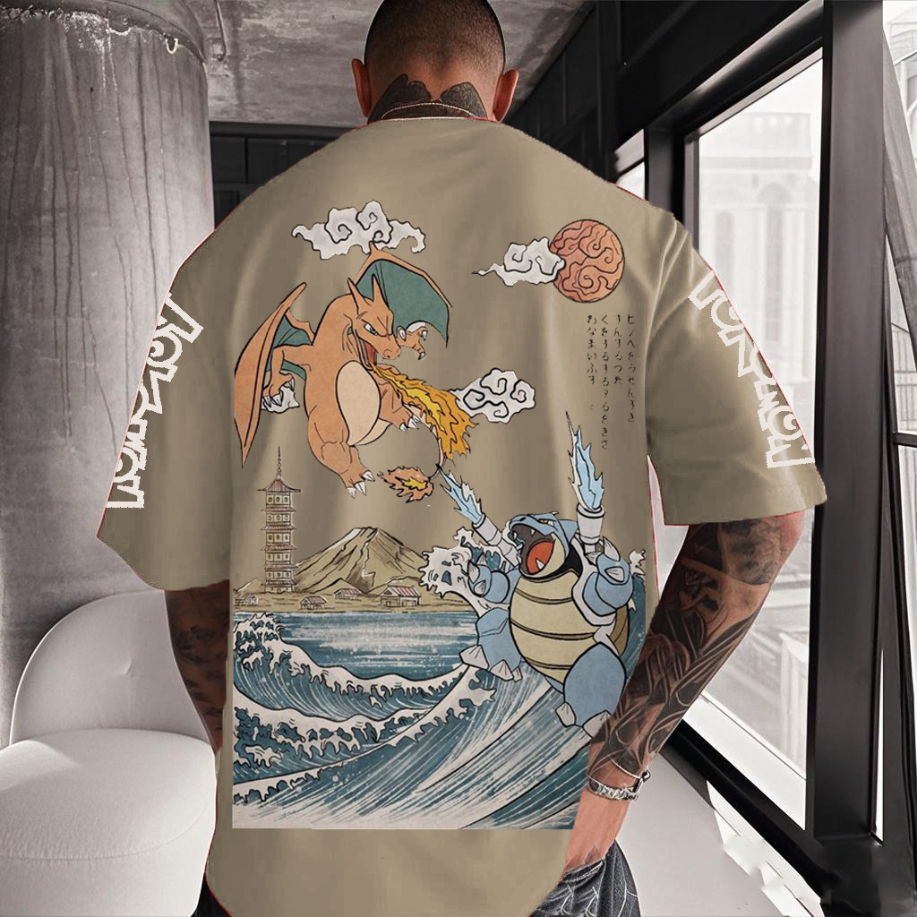 Pokémon Unisex Tee Anime Inspired Vintage T-Shirt