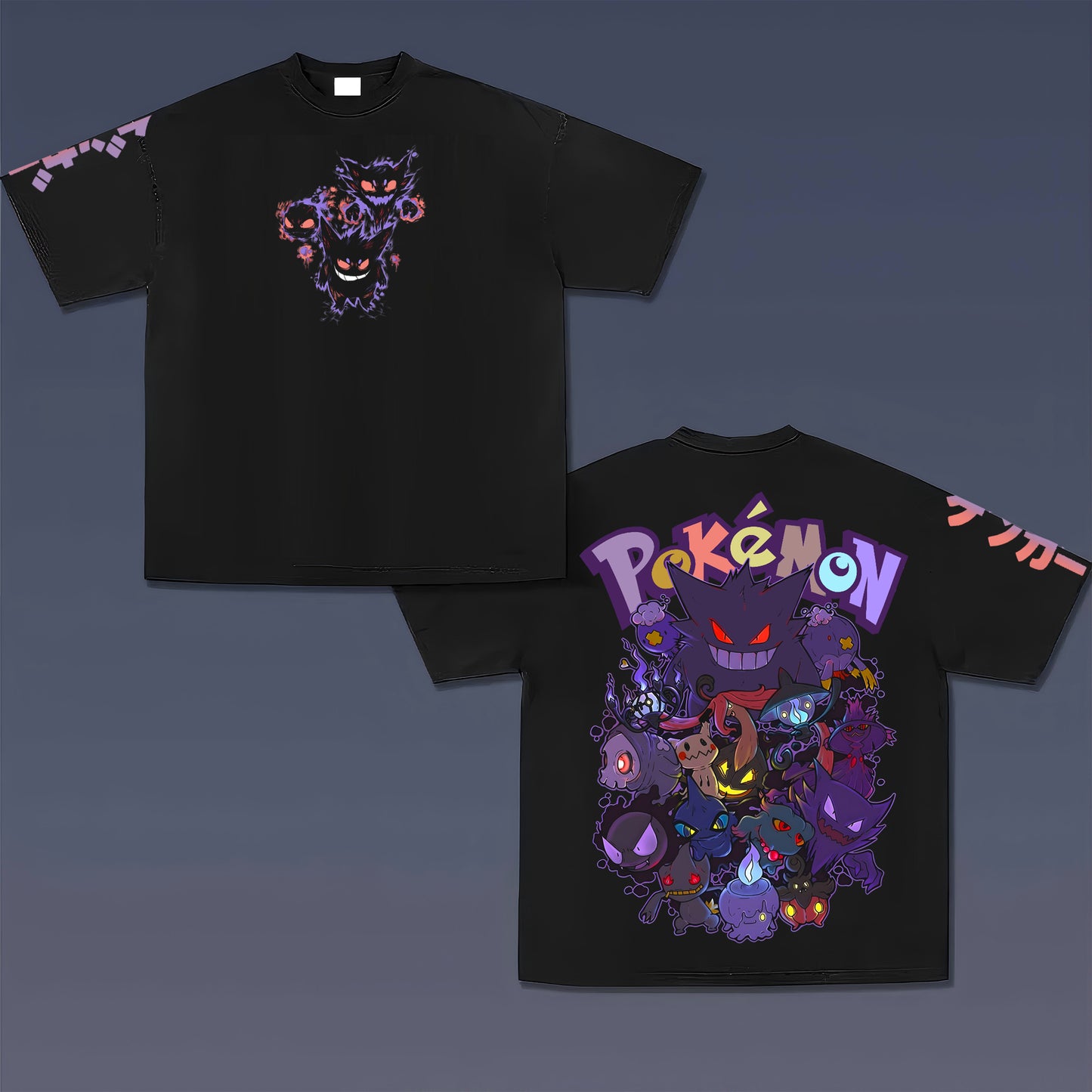 Pokémon Unisex Anime Inspired Vintage T-Shirt