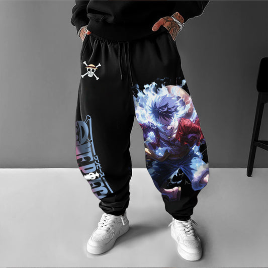 Unisex Anime Inspired Vintage Pants丨