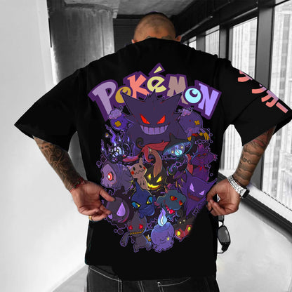 Pokémon Unisex Anime Inspired Vintage T-Shirt
