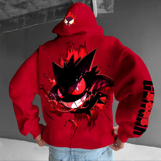 Pokémon Unisex Anime Graphic Streetwear Vintage Hoodie