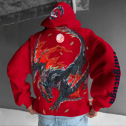 Pokémon Unisex Anime Graphic Streetwear Vintage Hoodie