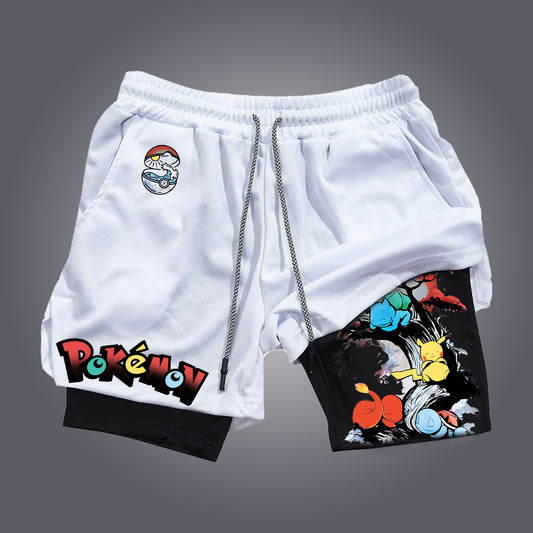 Pokémon Unisex Casual Anime Streetwear Shorts