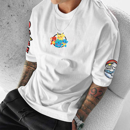 Pokémon Unisex Anime Inspired Vintage T-Shirt