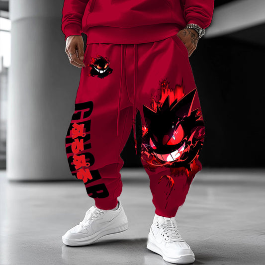Pokémon Unisex Casual Anime Streetwear Pants