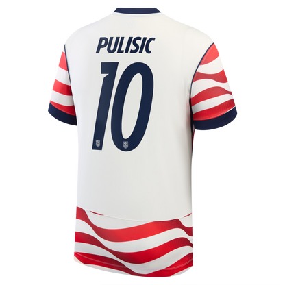 Christian Pulisic USMNT 2026 Home Stadium Replica Jersey - White