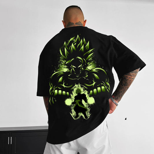Unisex Anime Inspired Graphic Streetwear  T-shirt