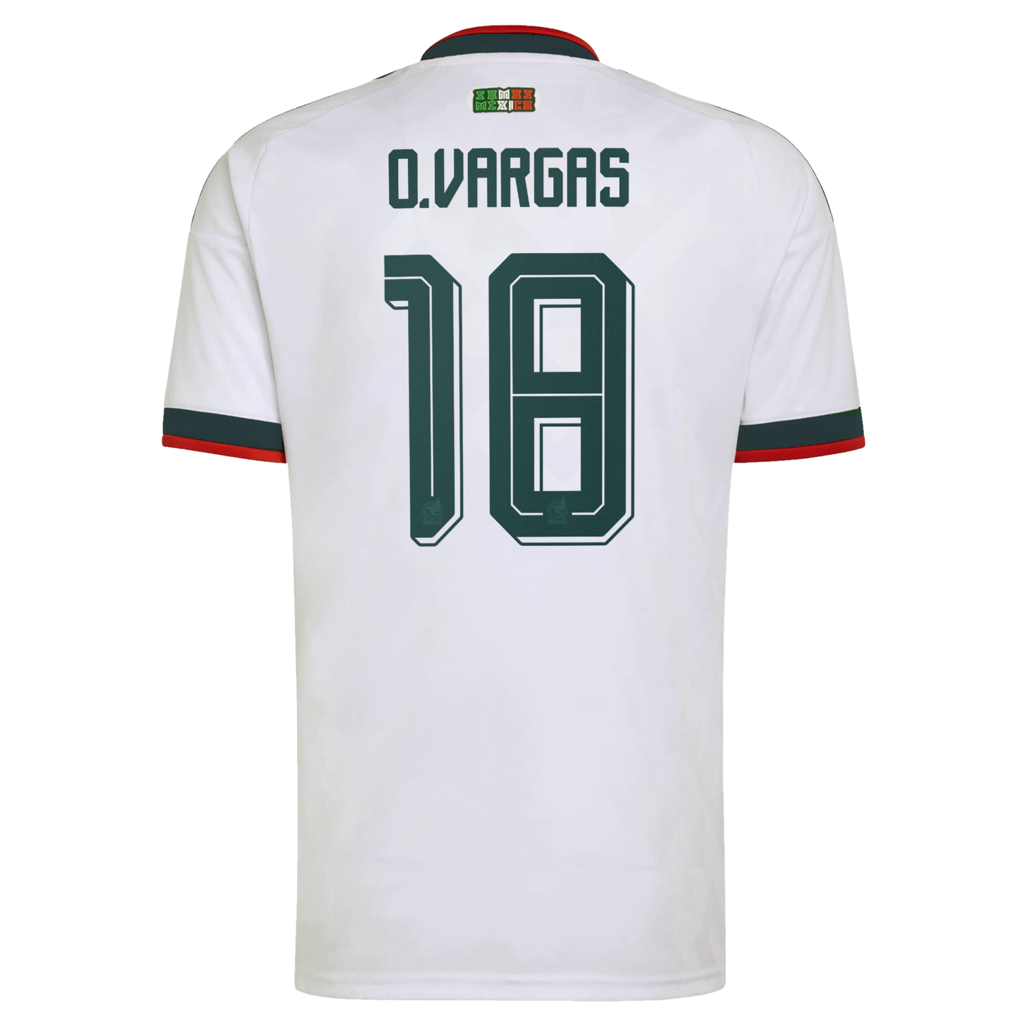 Obed Vargas Mexico National Team 2026  Away Replica Jersey - White