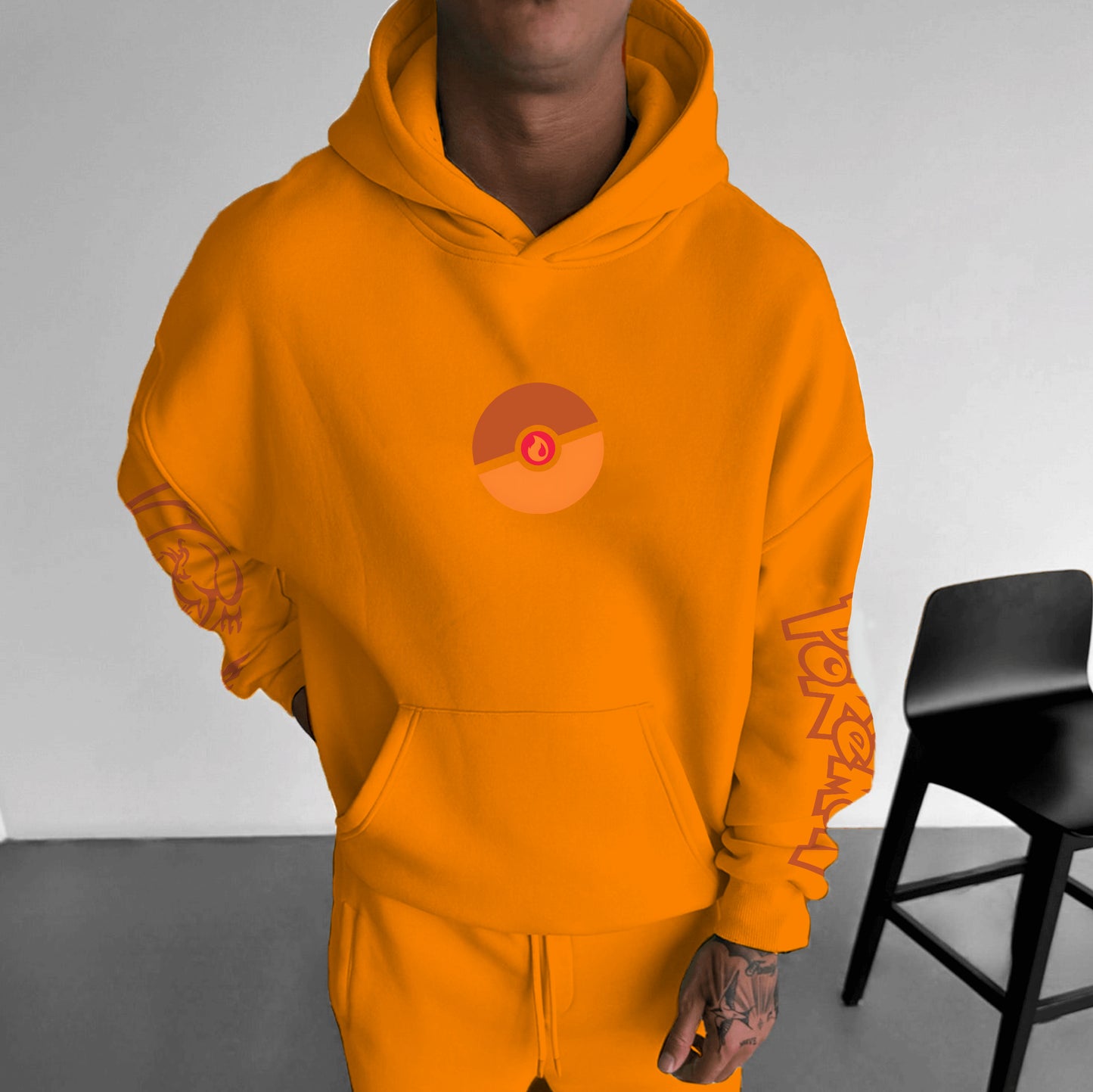 Pokémon Unisex Anime Graphic Streetwear Vintage Hoodie