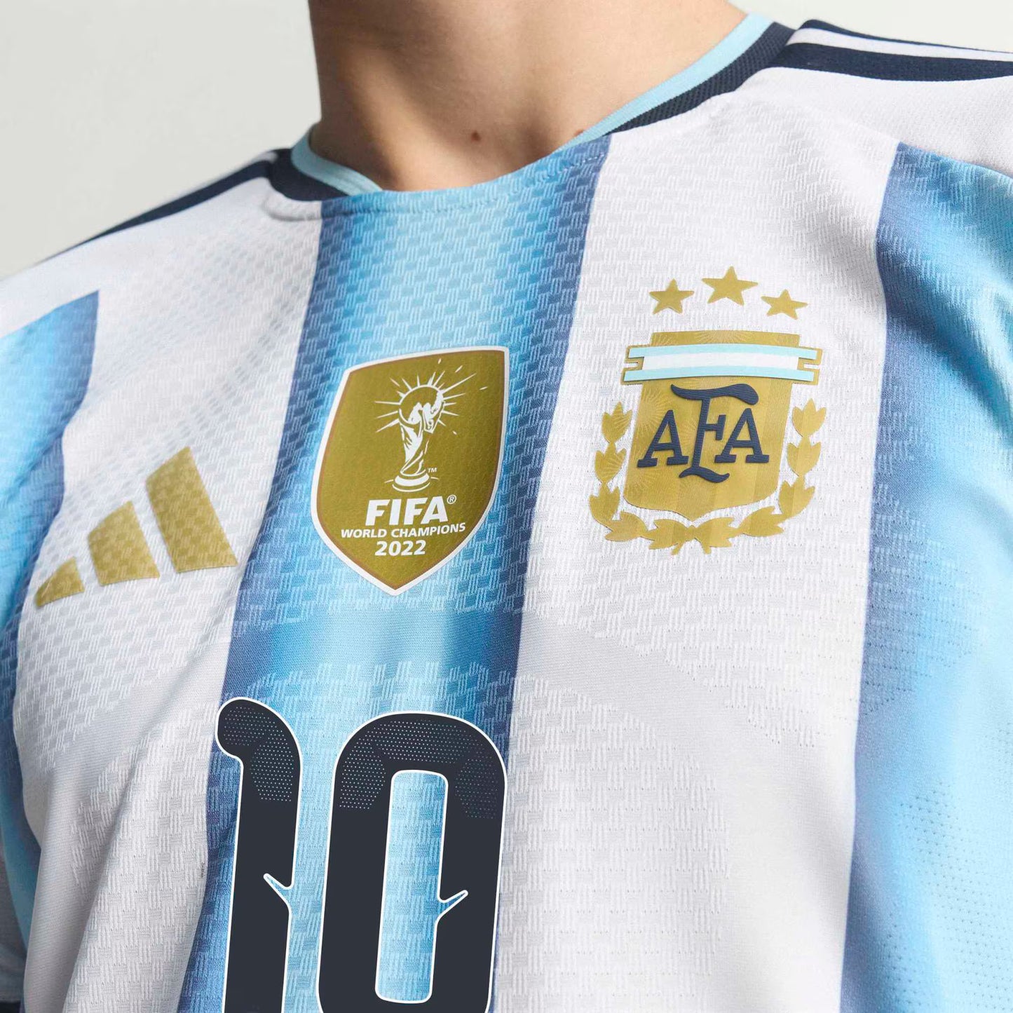 Lionel Messi Argentina National Team 2026 Home On-Field Jersey - White