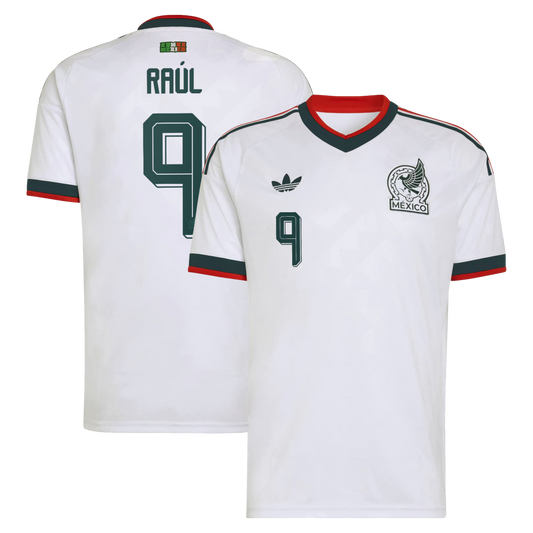 Raúl Jiménez Mexico National Team 2026  Away Replica Jersey - White