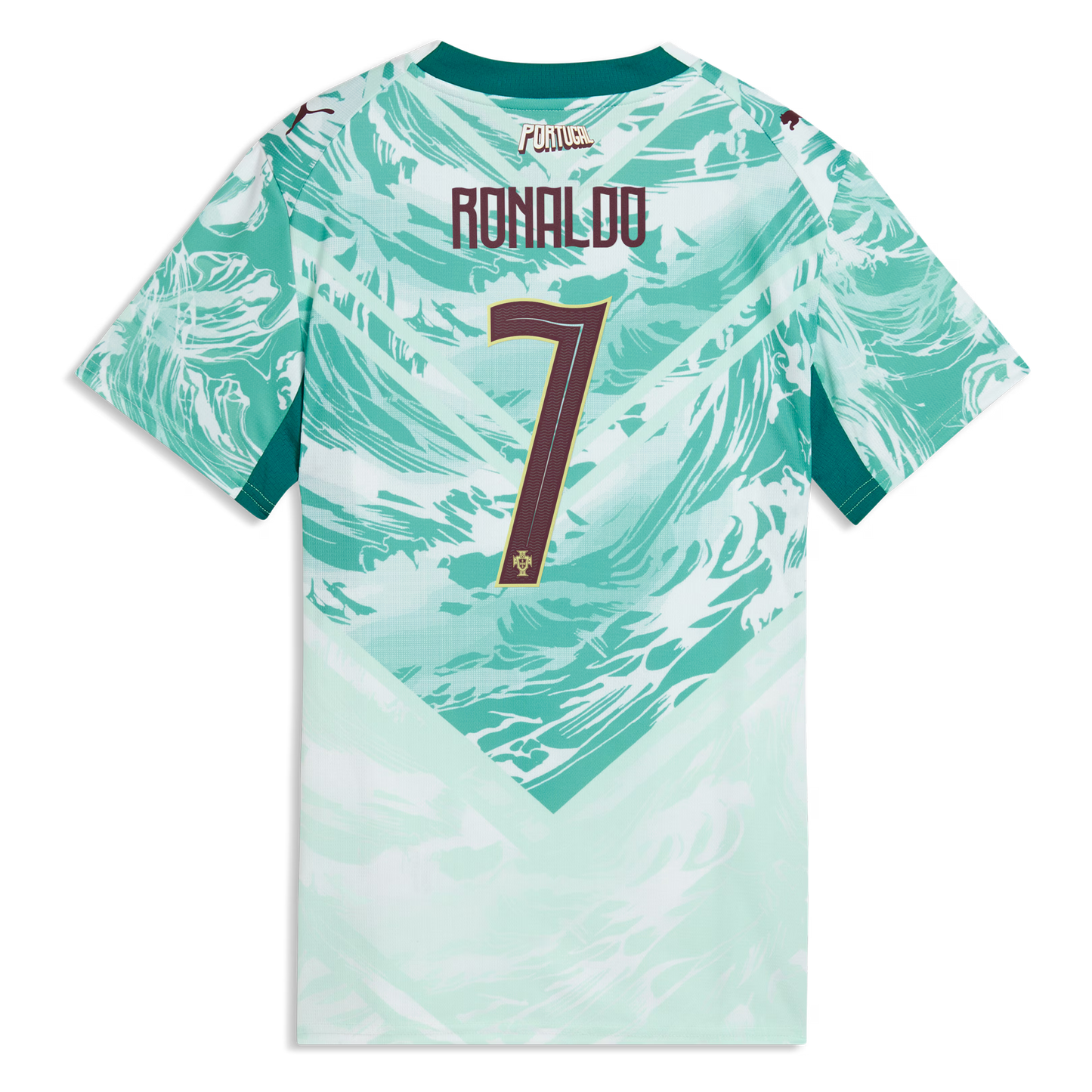 Cristiano Ronaldo Portugal National Team Women's 2026 Away Replica Jersey - Green