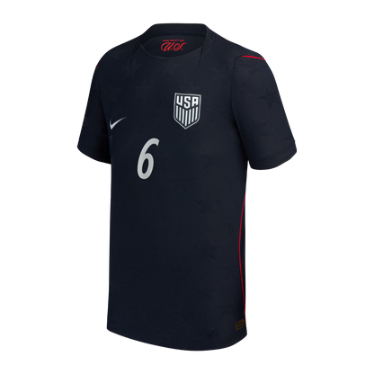 Diego Luna USMNT Youth 2026/27 Away Match Jersey - Blue