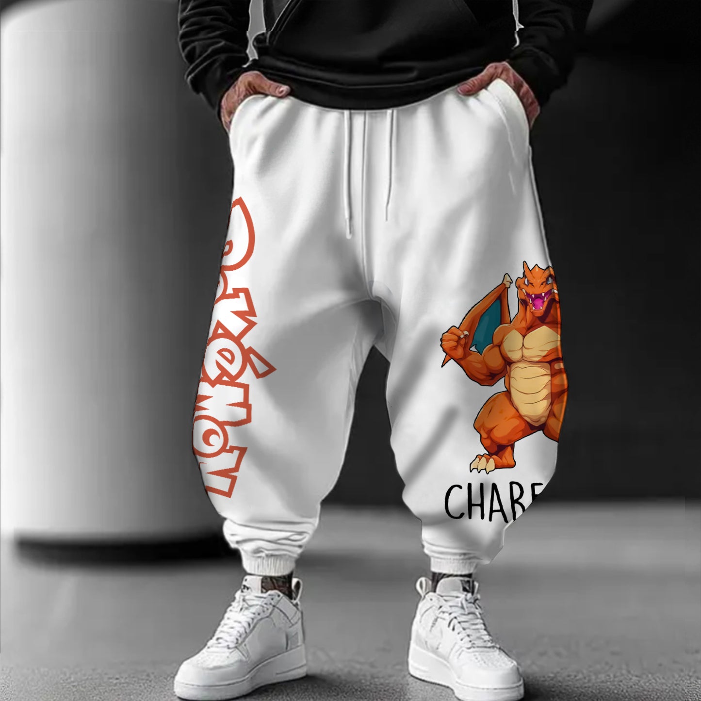 Pokémon Unisex  Casual Anime Streetwear Pants