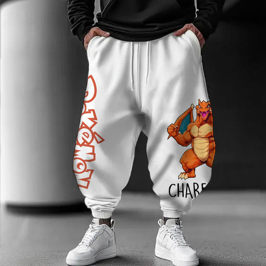 Pokémon Unisex  Casual Anime Streetwear Pants
