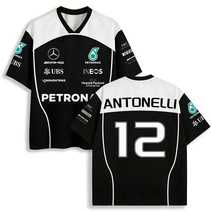 2026 Mercedes F1 Kimi Antonelli 12 Mesh Jersey