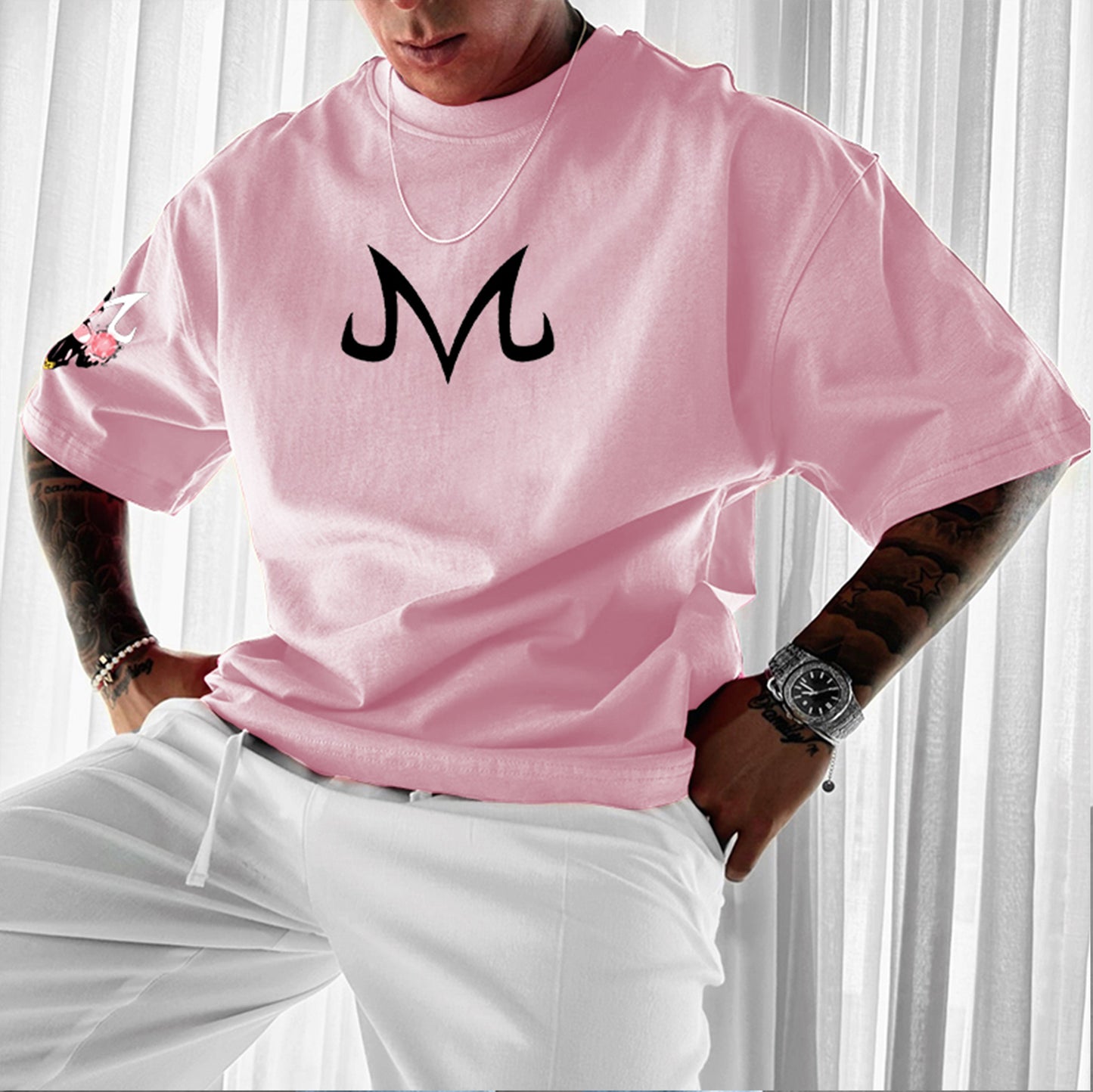 Unisex Anime Inspired Graphic Streetwear  T-shirt