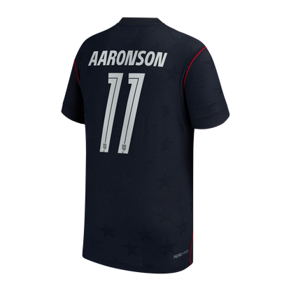 Brenden Aaronson USMNT Youth 2026/27 Away Match Jersey - Blue