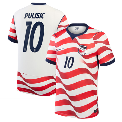Christian Pulisic USMNT 2026 Home Stadium Replica Jersey - White