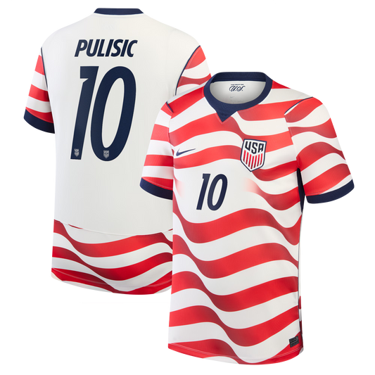 Christian Pulisic USMNT 2026 Home Stadium Replica Jersey - White