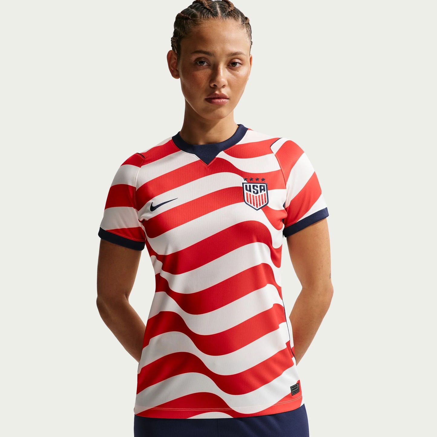Women's USWNT 2026 Home Stadium Jersey - Stripes