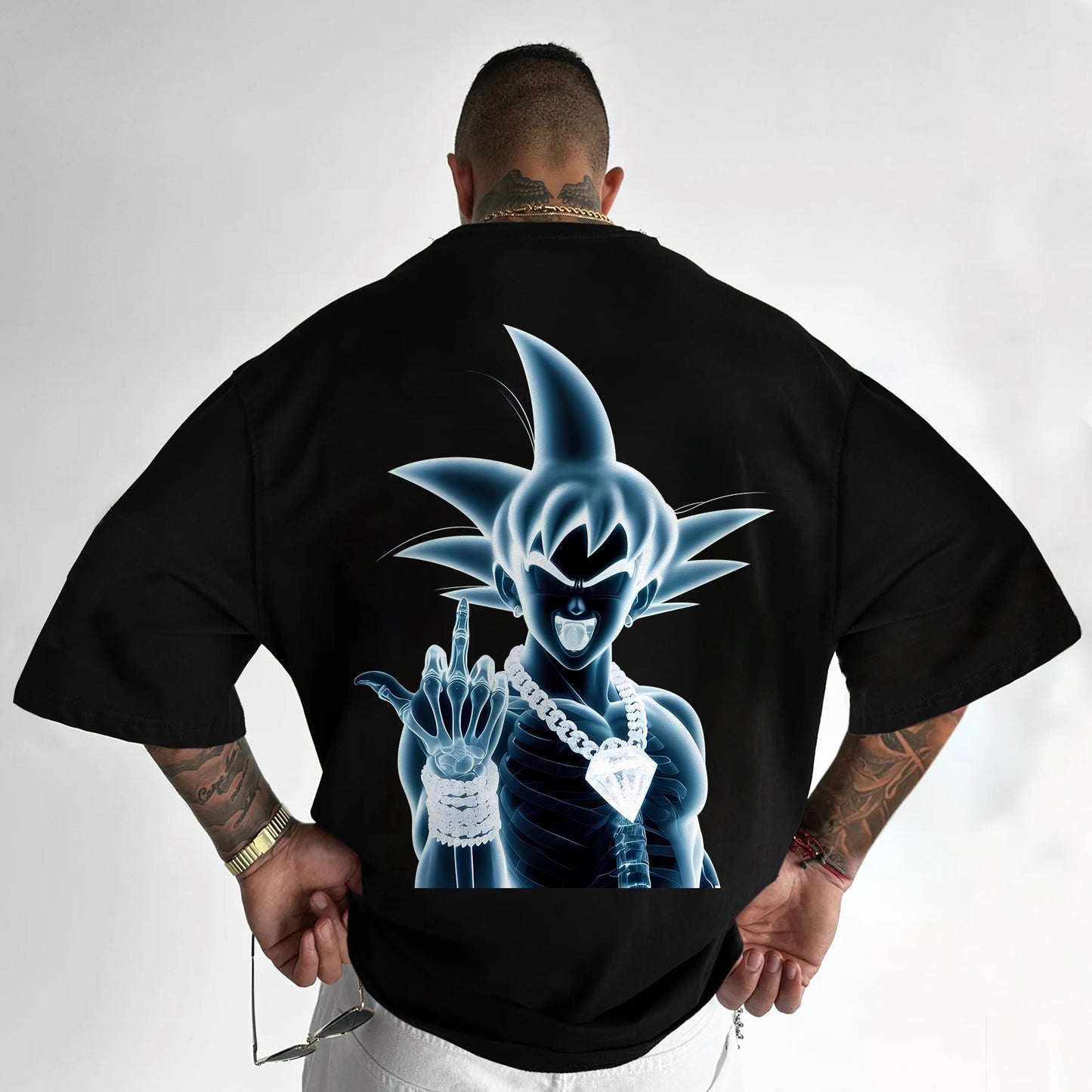 Unisex Anime Inspired Graphic Streetwear  T-shirt