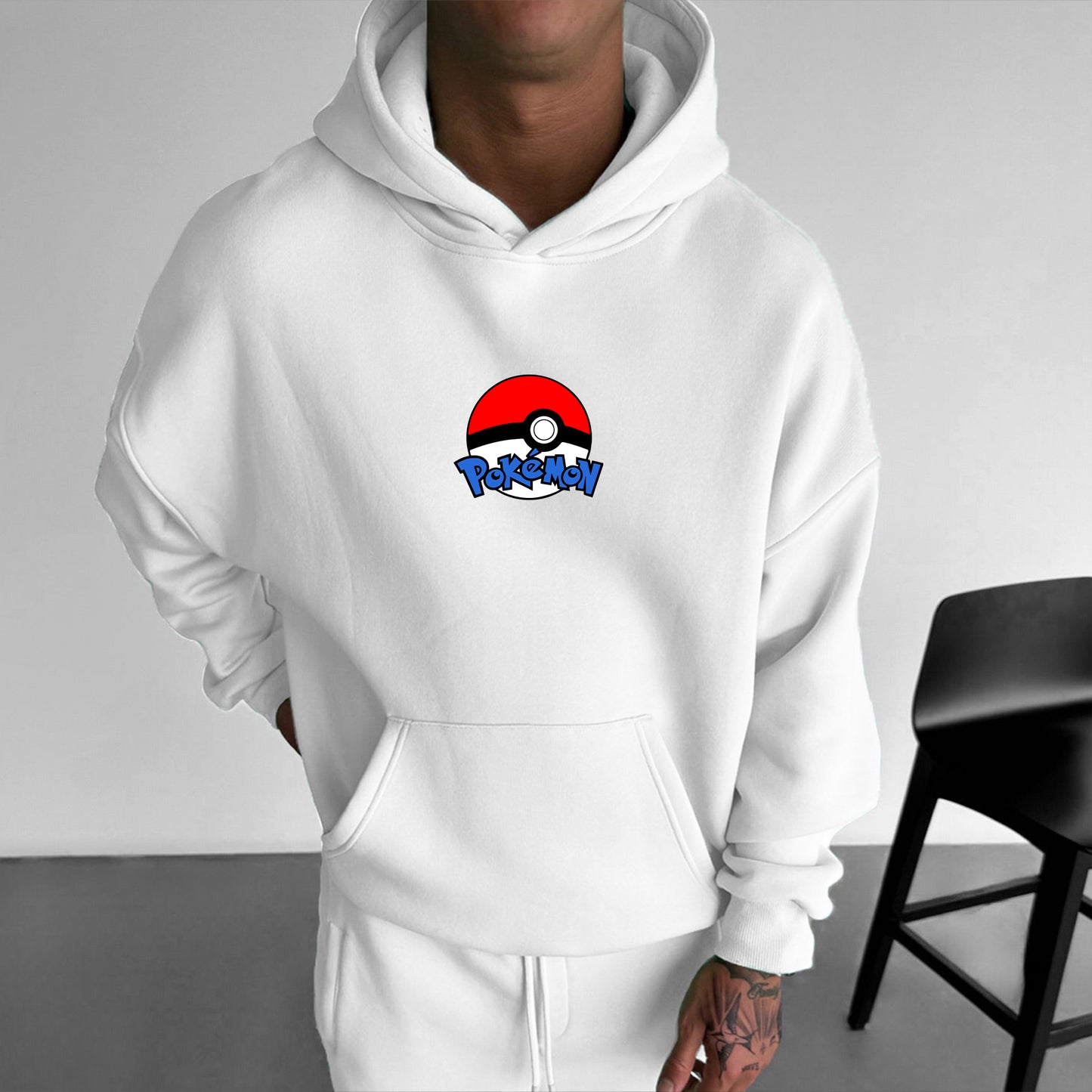 Pokémon Unisex Anime Graphic Streetwear Vintage Hoodie