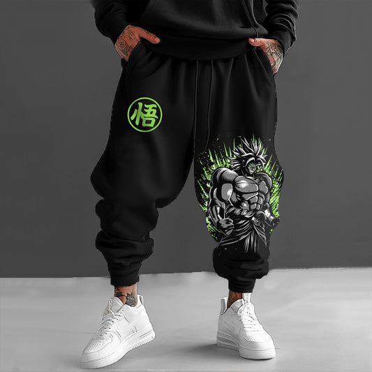 Unisex Casual Anime Streetwear Pants