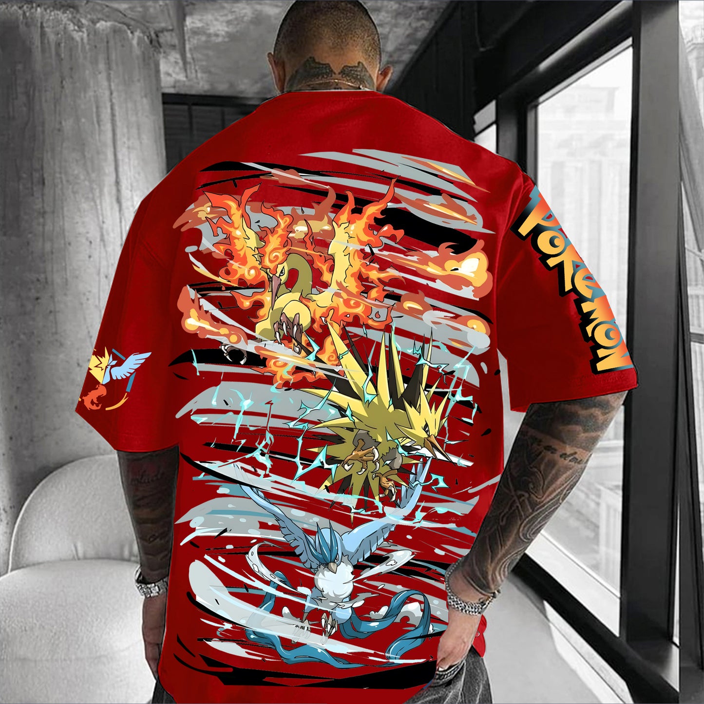 Pokémon Unisex Anime Inspired Vintage T-Shirt