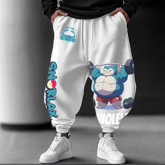 Pokémon Unisex Casual Anime Streetwear Pants