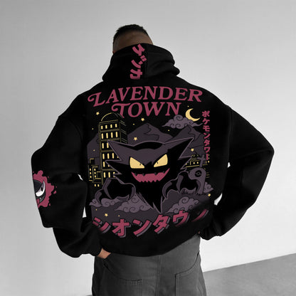 Pokémon Unisex Anime Graphic Streetwear Vintage Hoodie