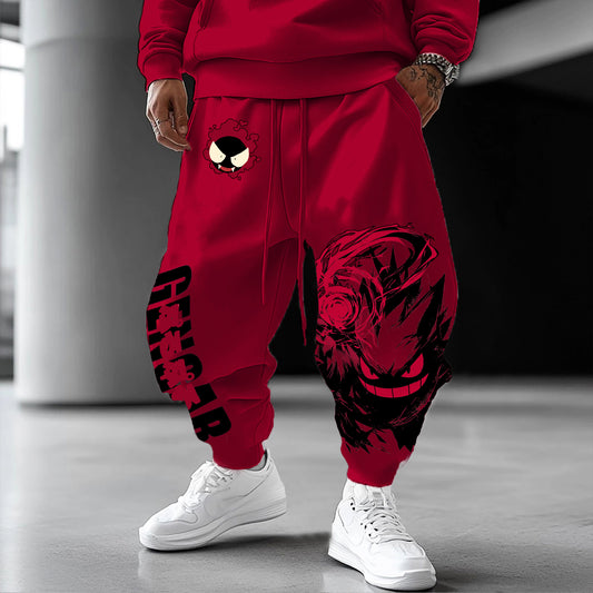 Pokémon Unisex Casual Anime Streetwear Pants