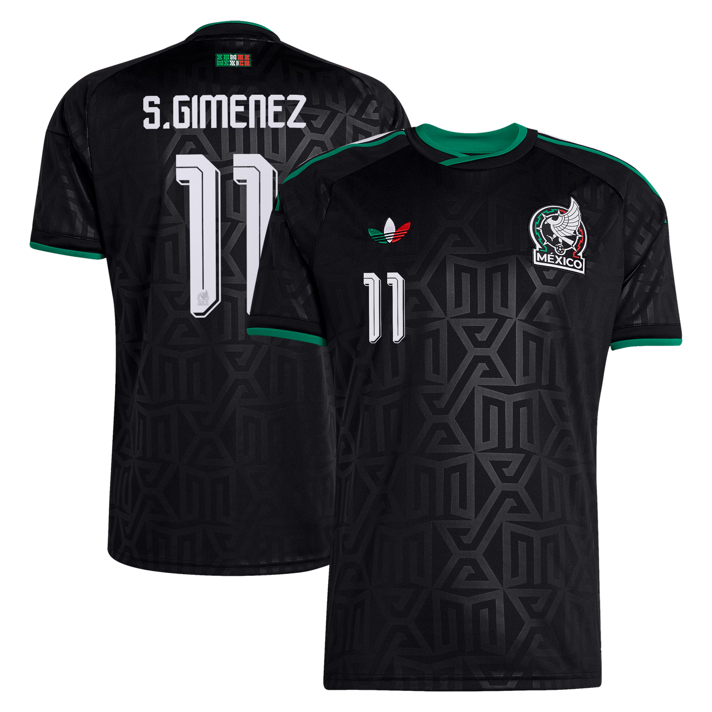 Santiago Gimenez Mexico National Team 2026 Third Replica Jersey - Black