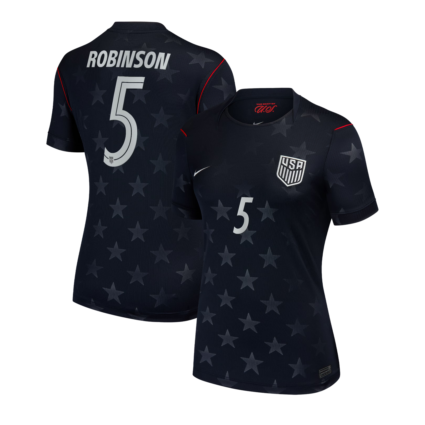 Antonee Robinson USMNT Women's 2026/27 Away Stadium Replica Jersey - Blue
