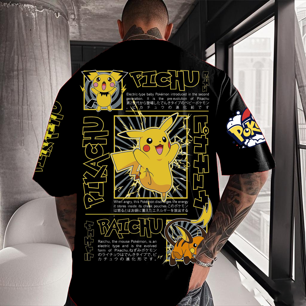 Pokémon High-Quality Anime Inspired Vintage T-Shirt