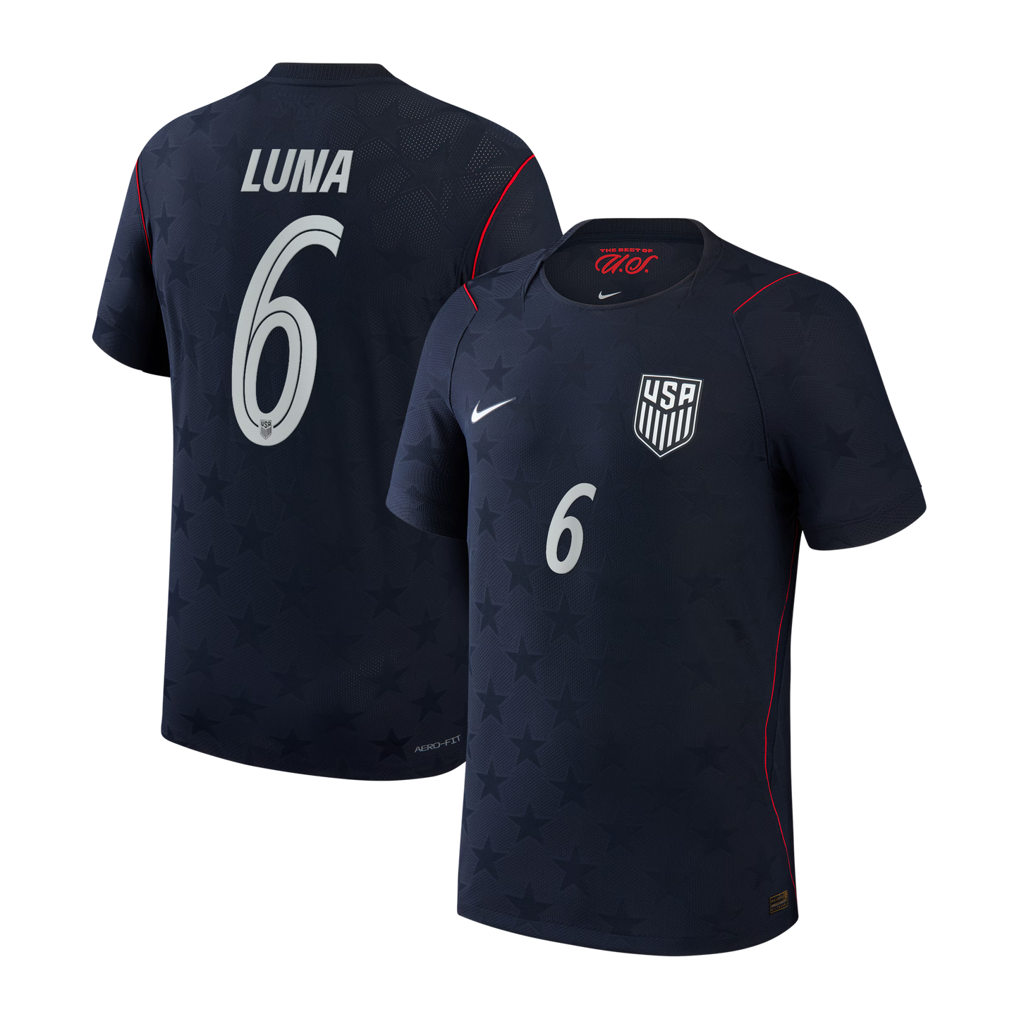 Diego Luna USMNT 2026/27 Away Match Jersey - Blue
