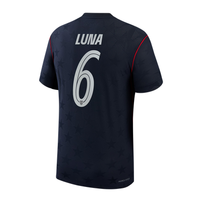 Diego Luna USMNT 2026/27 Away Match Jersey - Blue