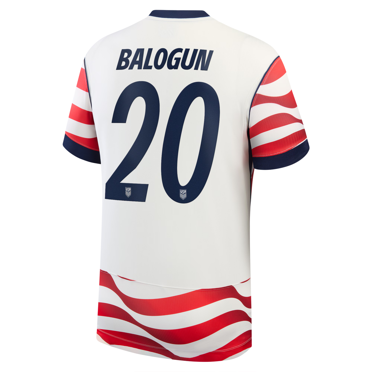 Folarin Balogun USMNT 2026 Home Stadium Replica Jersey - White