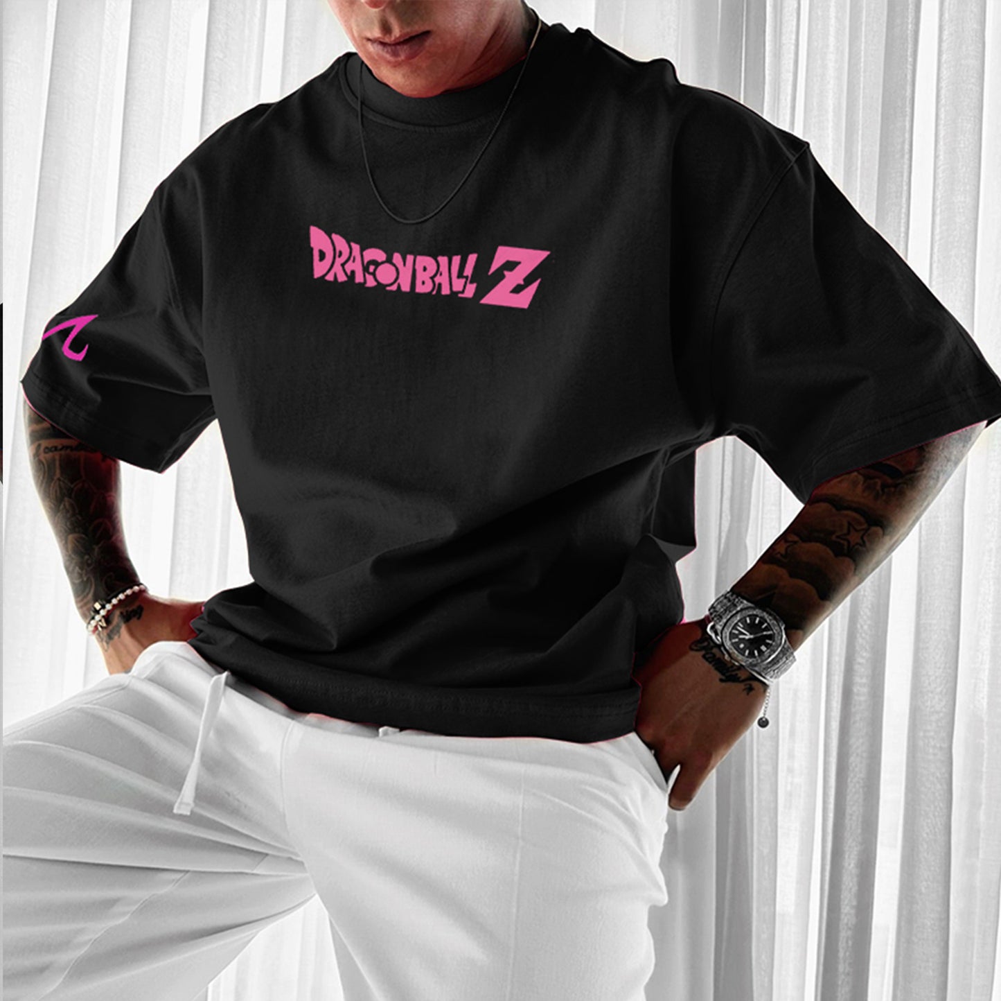 Unisex Anime Inspired Graphic Streetwear  T-shirt