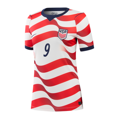 Ricardo Pepi USMNT Women's 2026 Home Stadium Replica Jersey - White