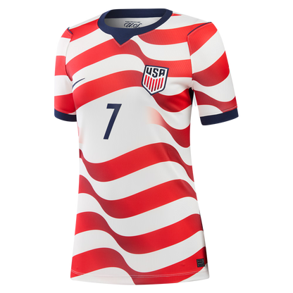 Giovanni Reyna USMNT Women's 2026 Home Stadium Replica Jersey - White
