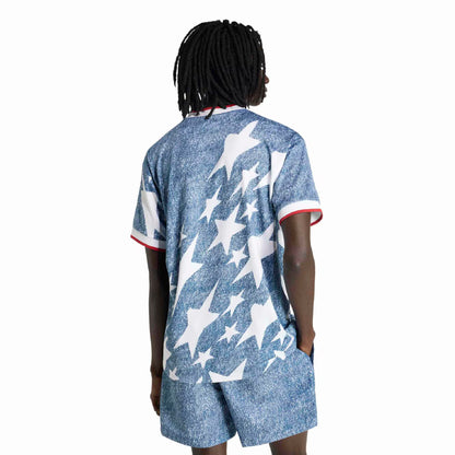 USA 1994 Denim Graphic Fashion Jersey - Blue