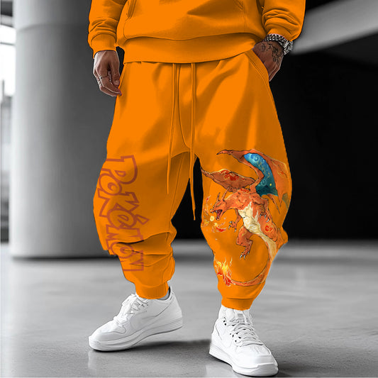 Pokémon Unisex  Casual Anime Streetwear Pants