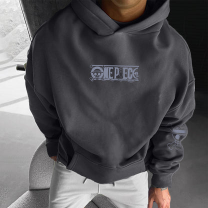 Unisex Anime Graphic Streetwear Vintage Hoodie