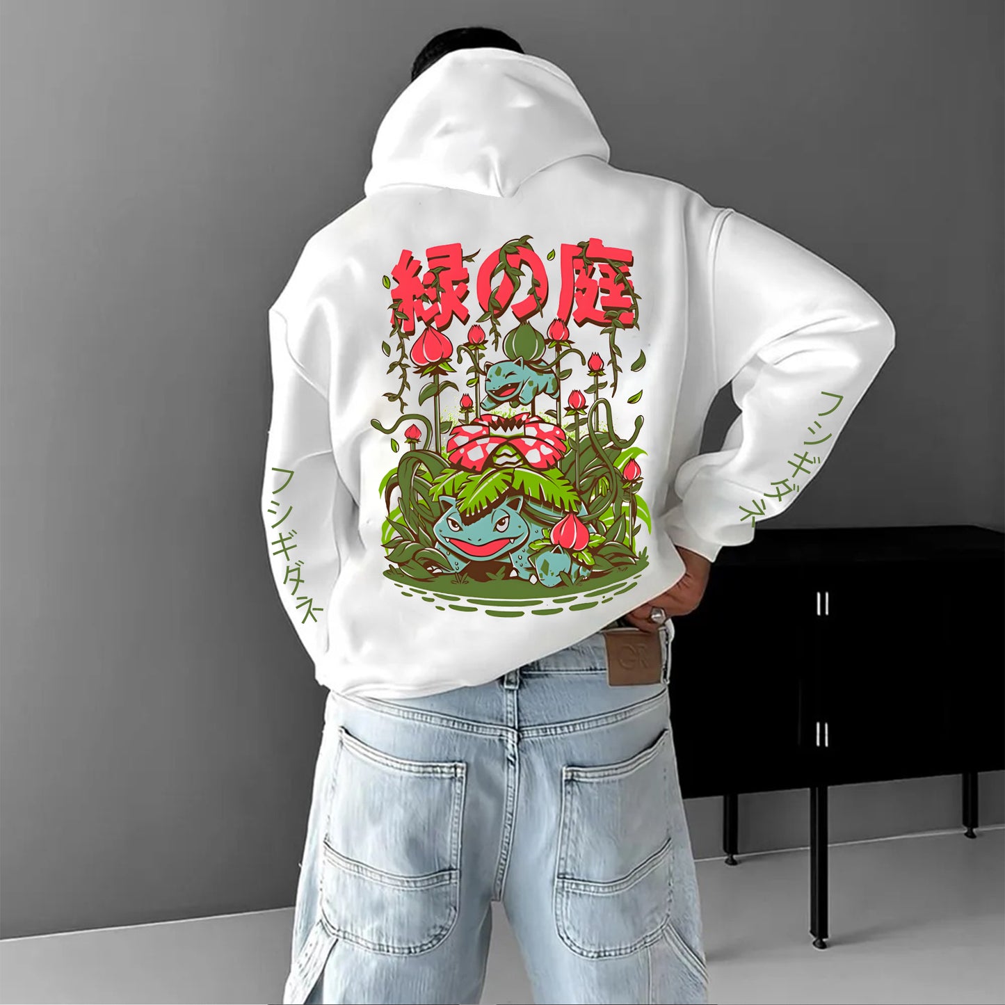 Pokémon Unisex Anime Graphic Streetwear Vintage Hoodie