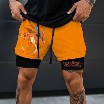 Pokémon Unisex  Casual Anime Streetwear Shorts