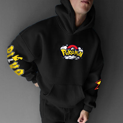 Pokémon Unisex Anime Graphic Streetwear Vintage Hoodie